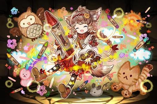 蝋彩獣の絵本幻画師・クレシャ