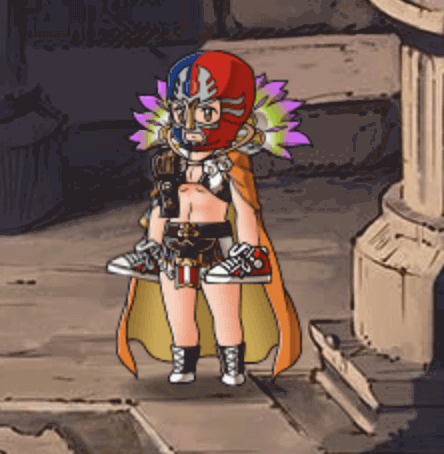 レスラー装備時