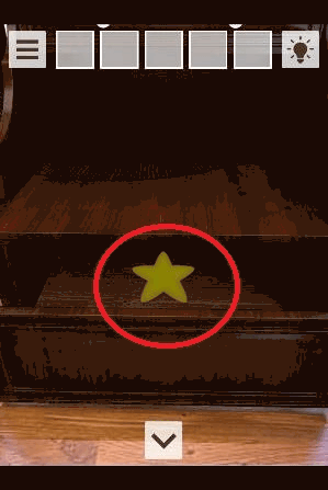 十五夜のお月様_星