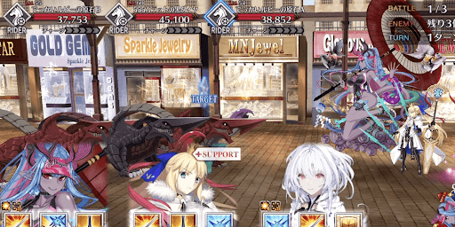 fgo-ドバイ観光落下した先で、わしは_バトル1