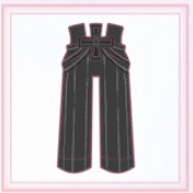 ハイウェストワイドパンツ