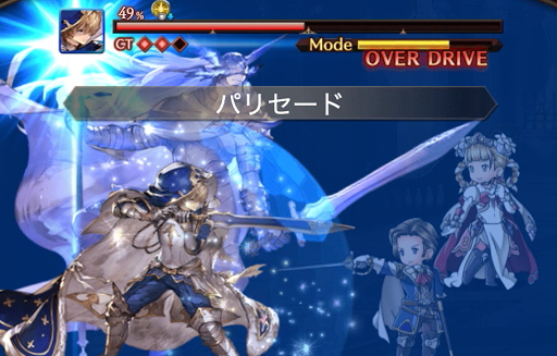 王の決意パリセード