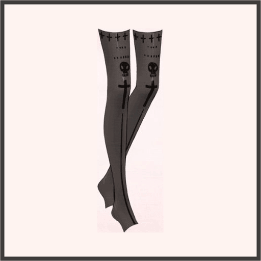 ロックンストッキング（黒）