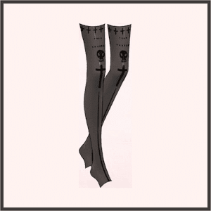 ロックンストッキング（黒）