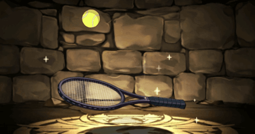 仁王のテニスラケット