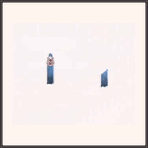 孔雀のピアス（荒）