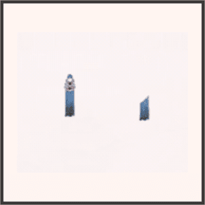 孔雀のピアス（荒）