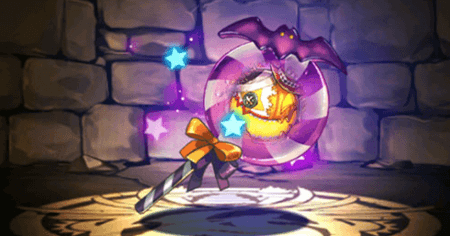 仮装祭の主・パンプキンジョーカーのキャンディ