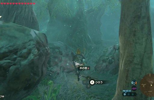 ゼルダBotW_トッチーより先回りして進む01