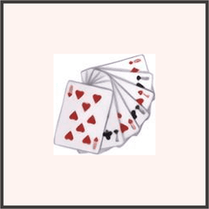 マジシャンのトランプ