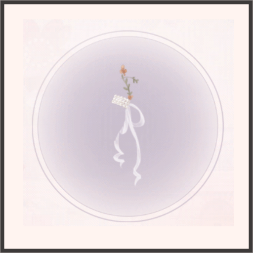 花蔓と真珠の腕飾り