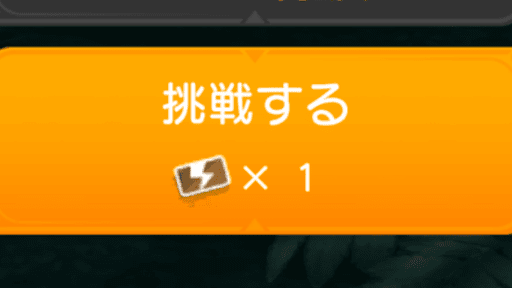 ダンジョン潜入に1枚消費