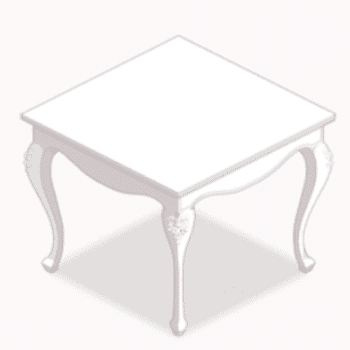 エレガントテーブル・白