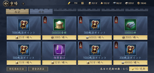 資源でも購入できる