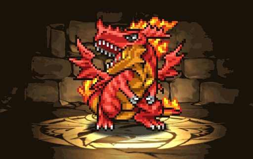 ドット・爆炎龍ティラノス