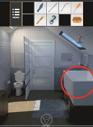 屋根裏部屋からの脱出