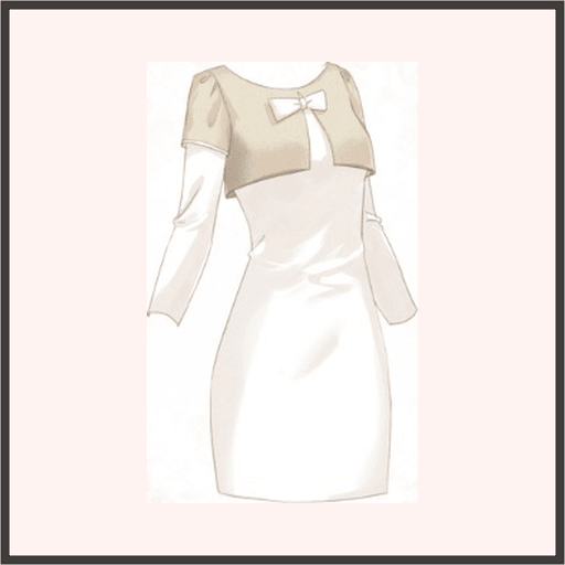 セレブワンピ（白）