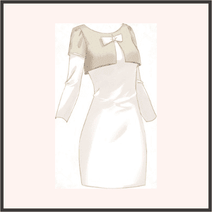 セレブワンピ（白）