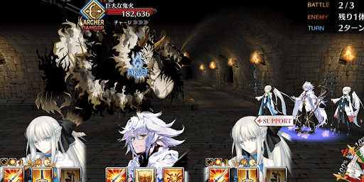 fgo-ゴーストルーム地下室に縛られた霊魂_バトル2