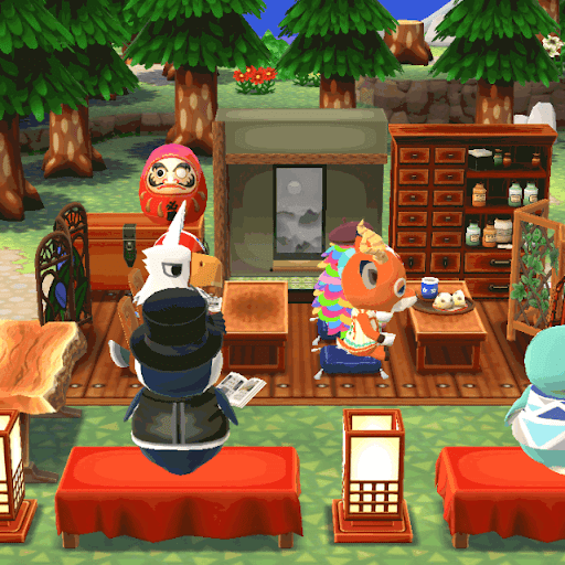 和風レイアウト 居間の画像