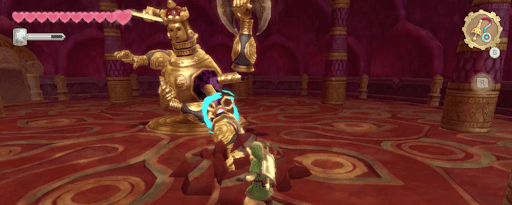 ゼルダSWS_腕を外す