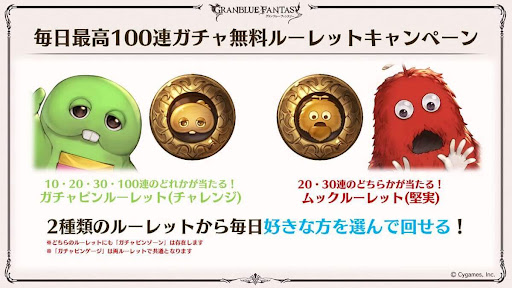 ルーレットキャンペーン