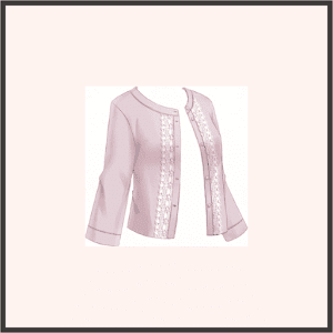 レースジャケット（桃）