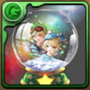 聖夜の祝宴・リズレット＆エルシャのスノードーム