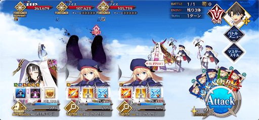 fgo-サーヴァント・サマー・フェスティバル！1戦①