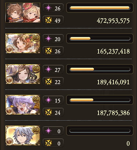 マレソロフルオートマグナ編成_タイム