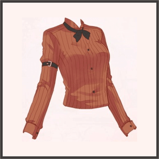 愉快な召使い-トップス