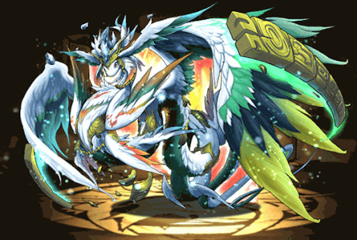 純翼の石蛇龍・ケツァルコアトル