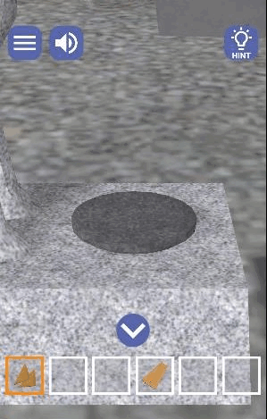 蛍の舞う星月夜_鍵と巻物