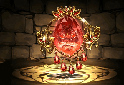 緋窮の億兆龍・アグリゲートのブローチ