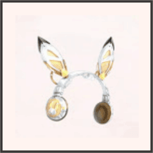 白ミミヘッドセット