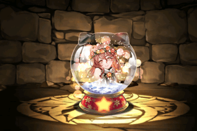 聖夜の花女王・フローディアのスノードーム