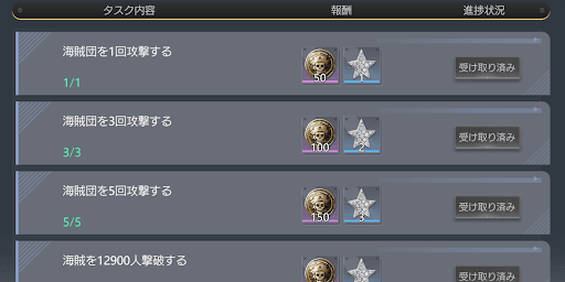 海賊の秘宝で集めるのがおすすめ