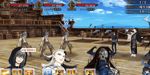 fgo-海賊ハント1戦