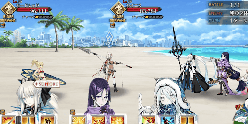 fgo-Beach Area / Sea(Sky) Hoodlum1戦