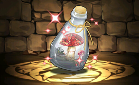 ベニテングタケのハーバリウム