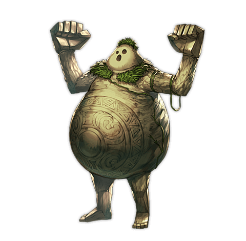 クレイゴーレム_全身