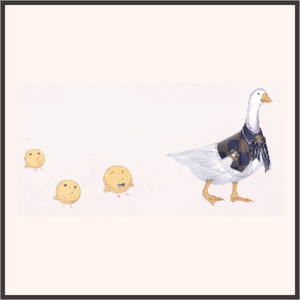 ガチョウの行進