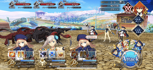 fgo-キャスト体験！フラワーパークの案内人！_バトル2