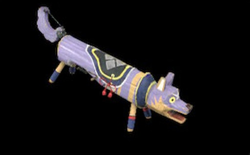 木彫犬銃【トオボエ】