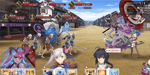 fgo-地獄の地右衛門 怨讐の焔1戦①