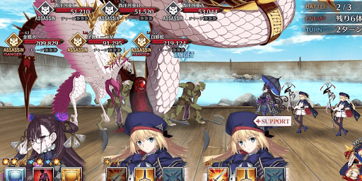 fgo-隈乃温泉十怪談その零百怪夜行決起会_バトル2