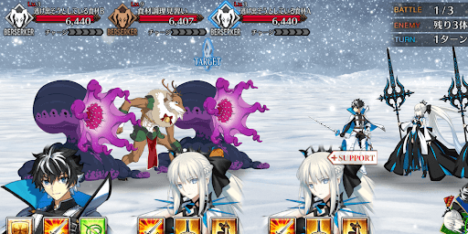 fgo-ルート整備大作戦！初級_バトル1