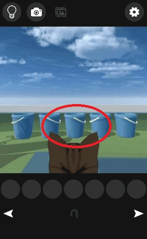 大漁旗～謎解きにゃんこ13～_赤いハンドル