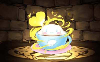 シナモロールのカフェオレ