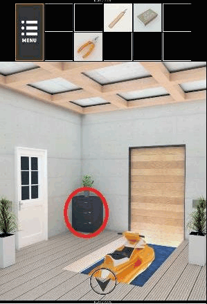 湖畔の別荘からの脱出_缶